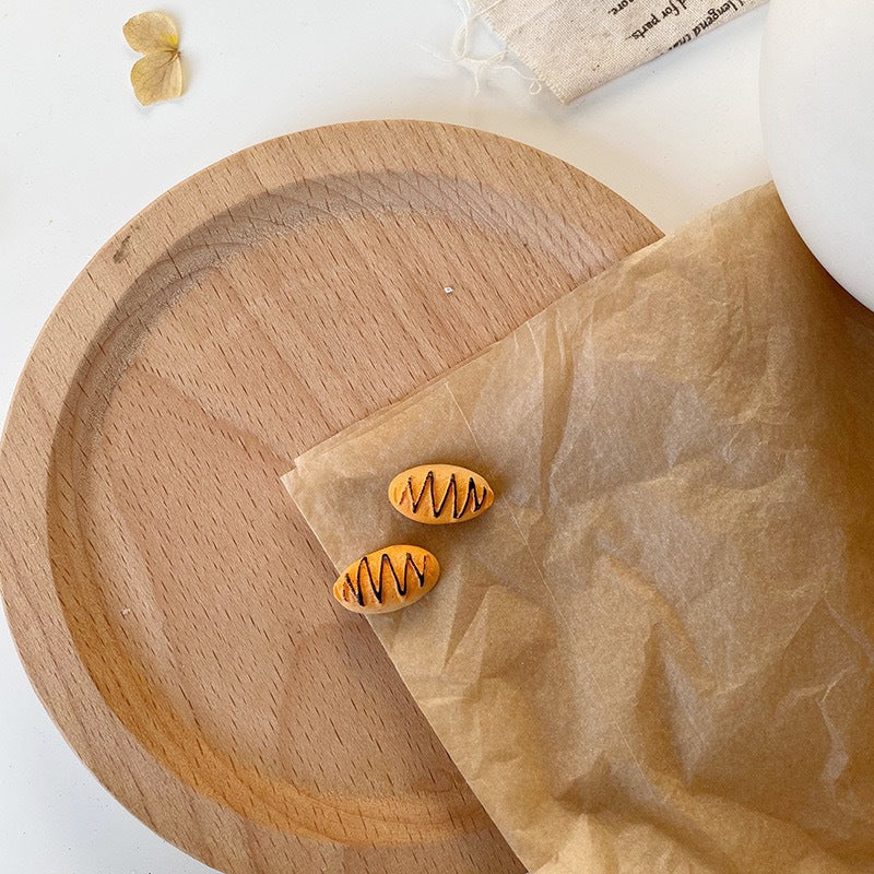 Fun Realistic Food Earrings - Cute Non-Pierced Ear Clips and Studs