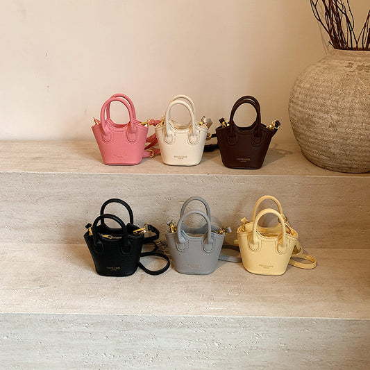 Children's Colorful Tote Bag Stylish Mini Crossbody Purse