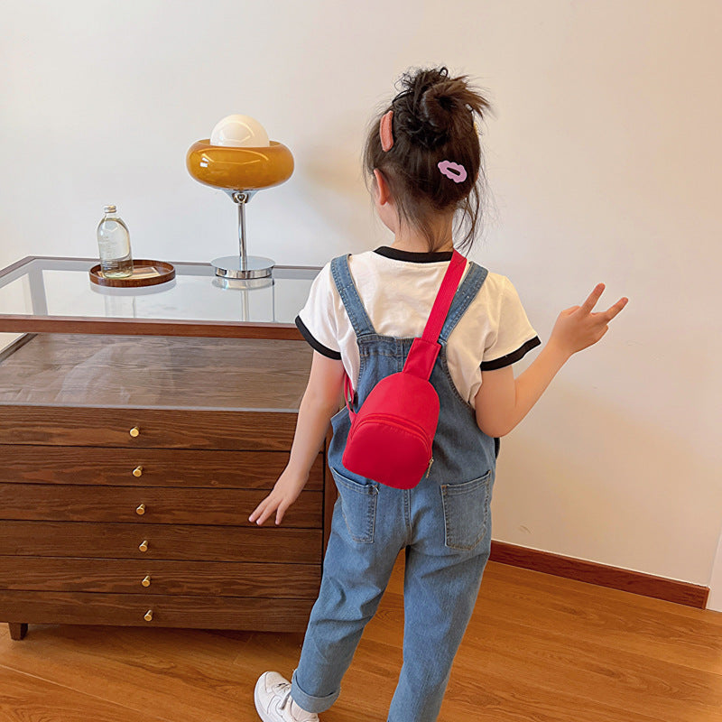 Trendy Mini Nylon Crossbody Bag for Kids