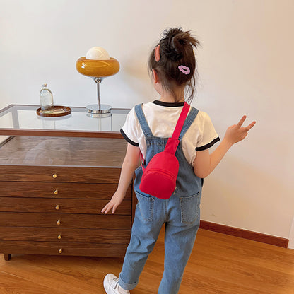 Trendy Mini Nylon Crossbody Bag for Kids