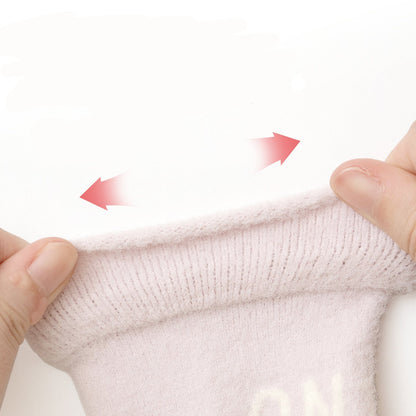 Warm Cozy Striped Children's Socks Comfortable Mid-Calf Socks