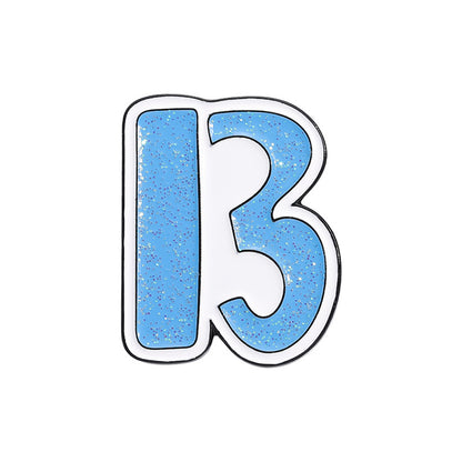Trendy Letter Enamel Pin A SWIFTIE Badge