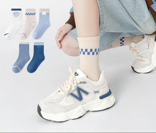 Kids' Cartoon Mid-Calf Socks Comfortable Cotton Socks