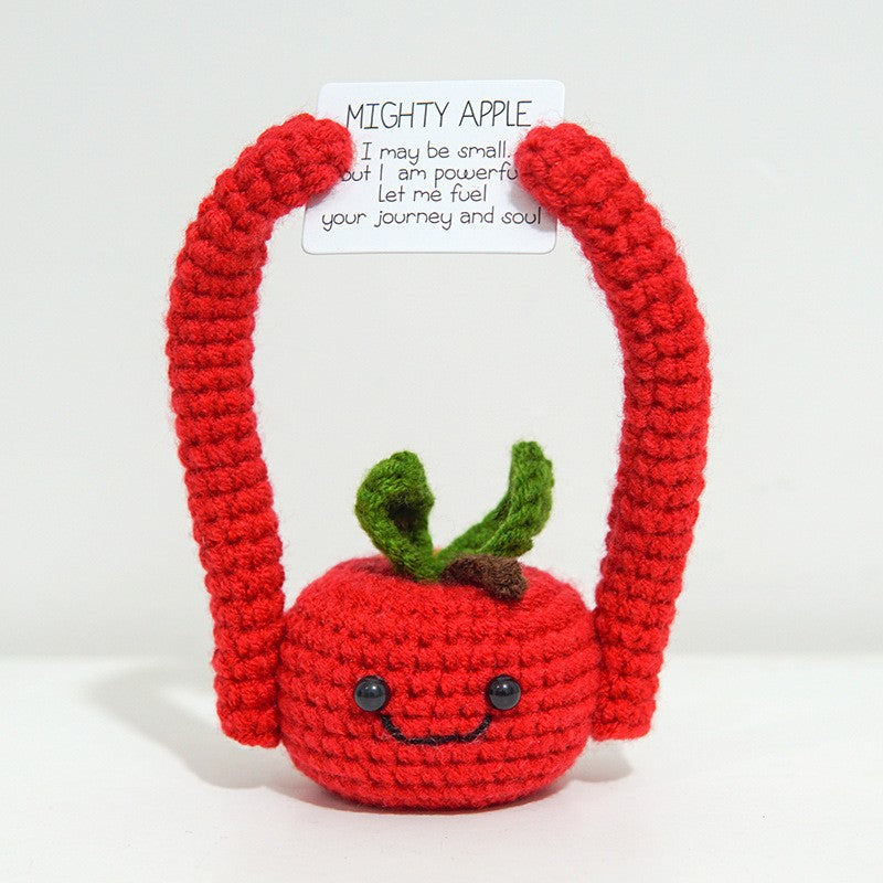 Handmade Positive Energy Potato Plush Toy with Quirky Expressions