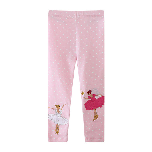 Cotton Long Pants for Girls - Trendy Casual Style
