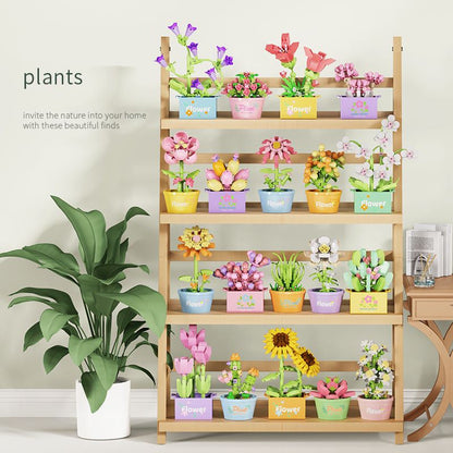 Compatible Lego Flower Succulent Plant Building Blocks Toy