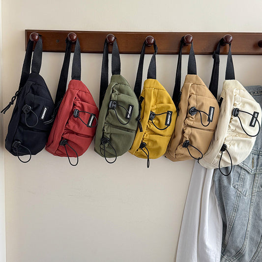Trendy Kids' Chest Bag with Alphabet Design for Casual Use