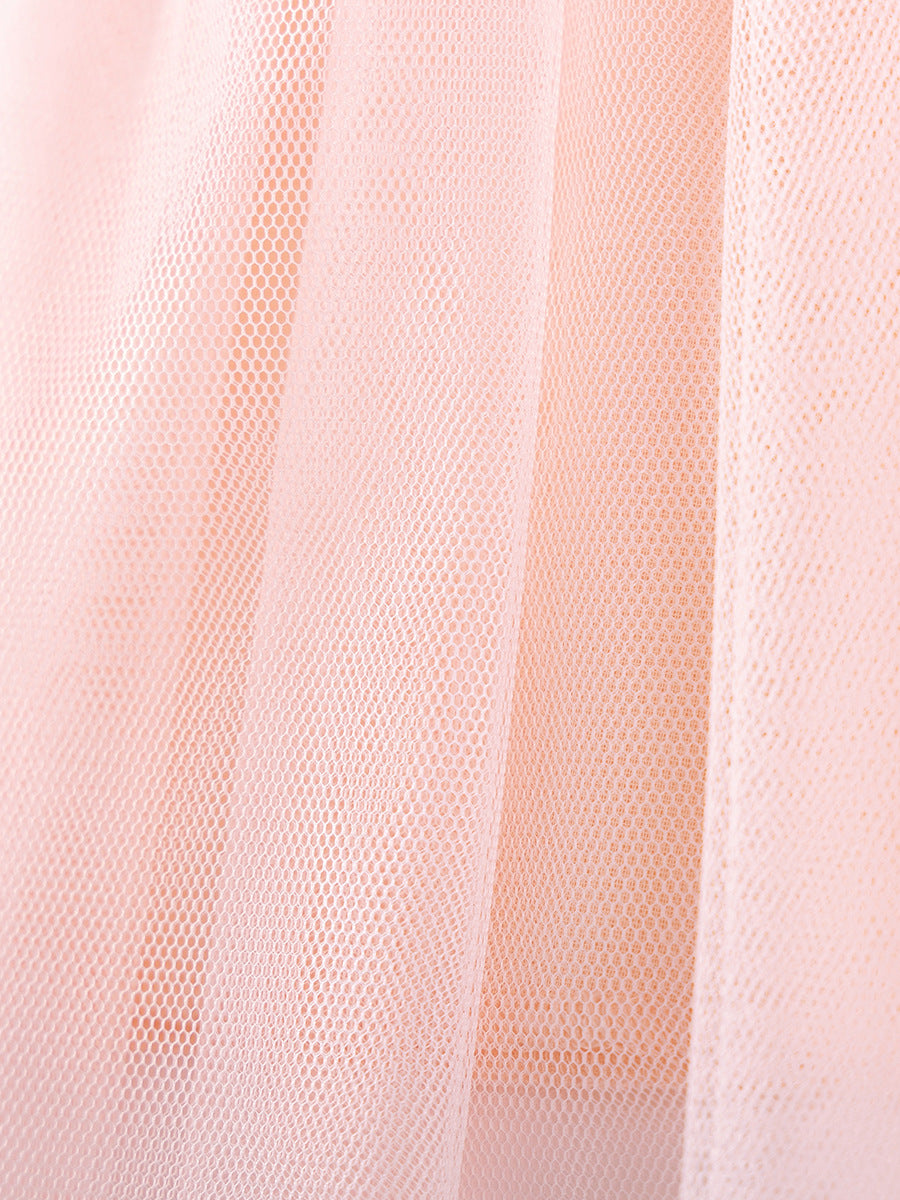 Girls' Cute Tulle Dress Cotton Princess Dress