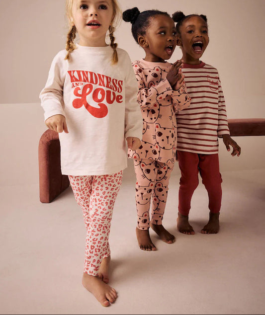 Adorable Floral Long Sleeve Two-Piece Set for Girls