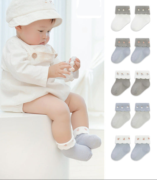 New Cartoon Cotton Baby Socks Breathable Casual Toddler Socks