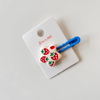 Colorful Geometric Kids Hair Clips for Girls