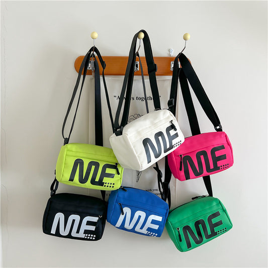 Trendy Kids Crossbody Bag with Letter Design for Daily Use