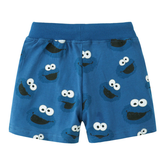 Kids Casual Shorts Soft Cotton Pants for Boys and Girls