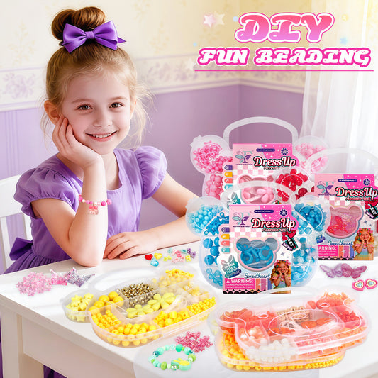 DIY Bead Bracelet Craft Kits for Kids