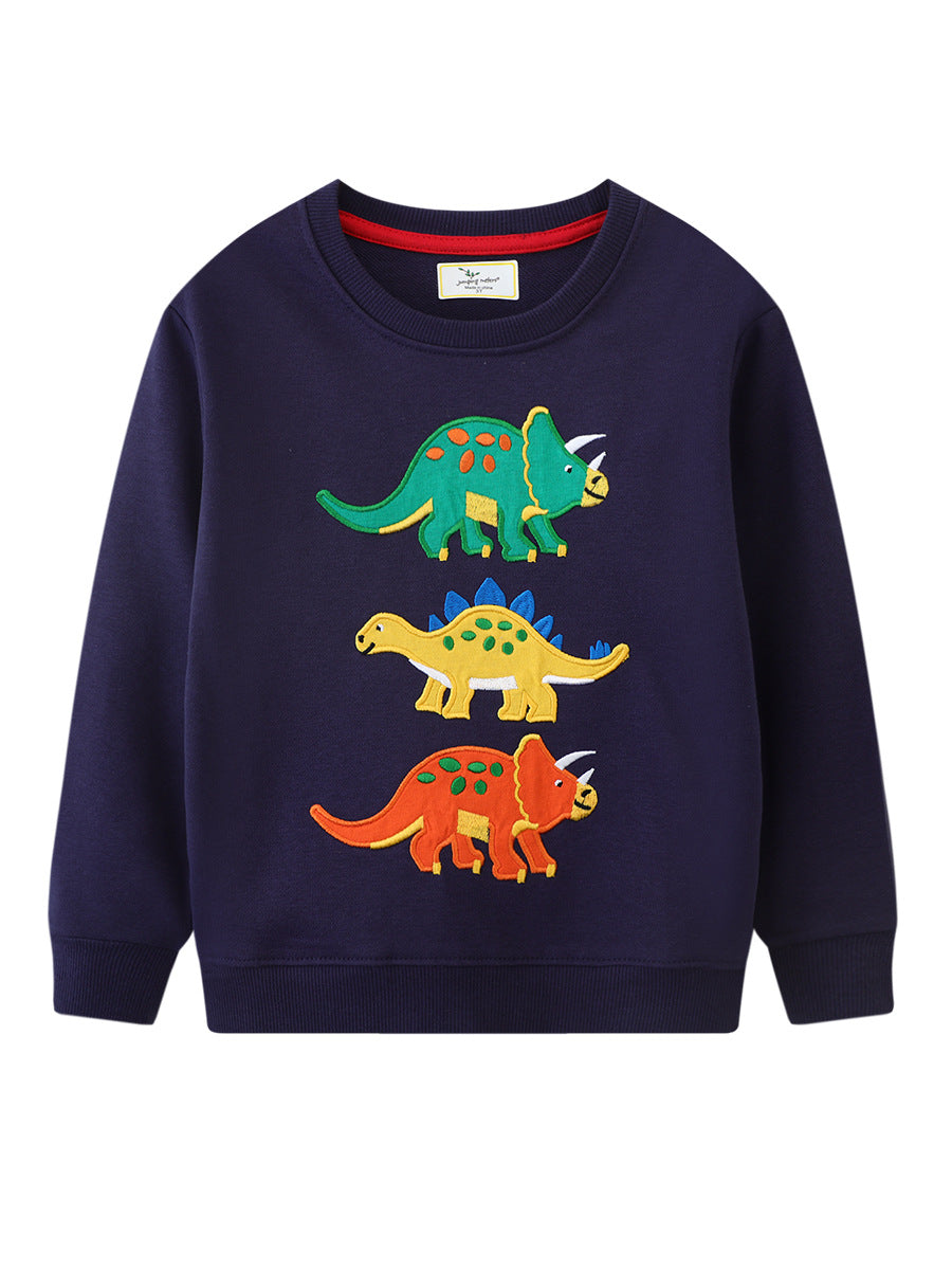 Kids Cartoon Long Sleeve T-Shirt for Boys