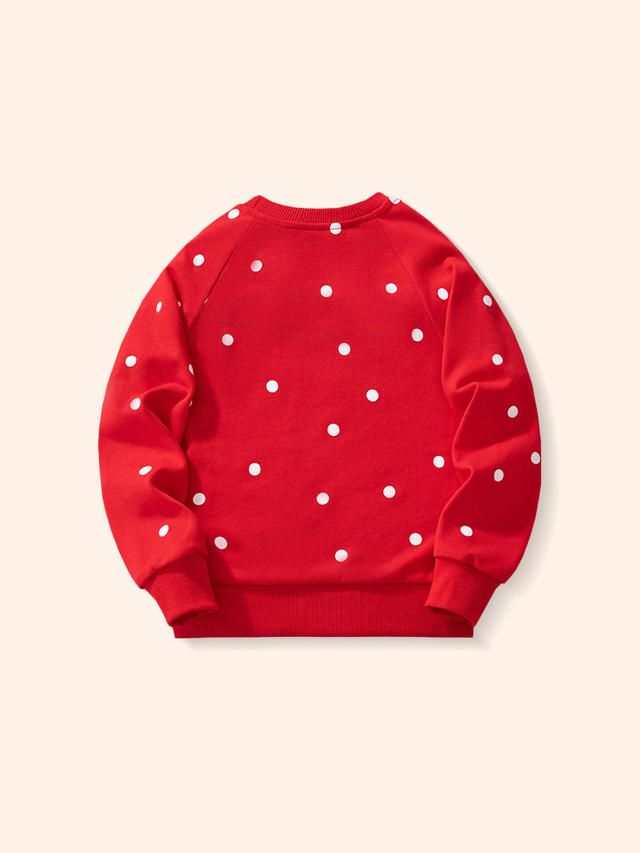 Children's Hoodie Casual Animal Print Cotton Sweatshirt