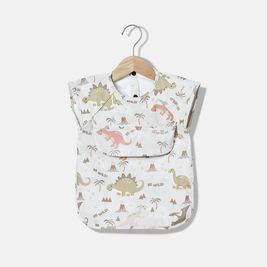 Waterproof Dinosaur Baby Feeding Bibs Cute Cartoon Design