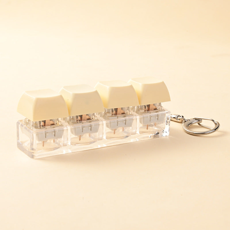 Keychain Fidget Pop Button Stress Relief Toy