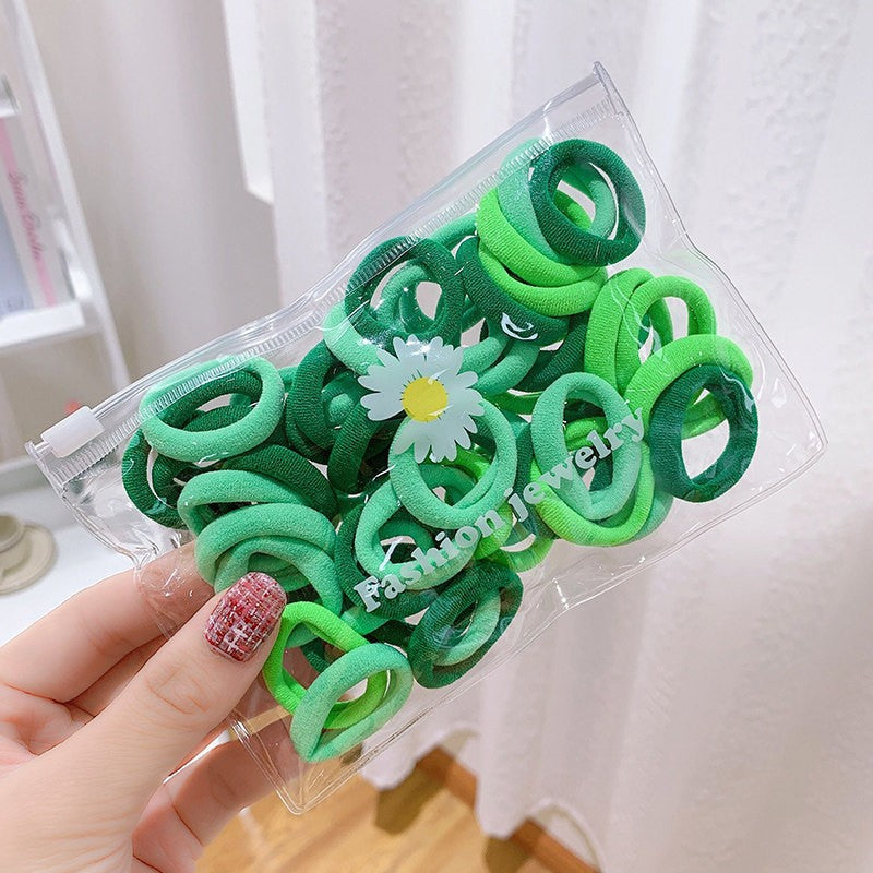 Colorful Elastic Hair Ties for Kids - Hair Accessories Set