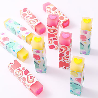 Novelty Heart Dinosaur Erasers For Pencil Correction