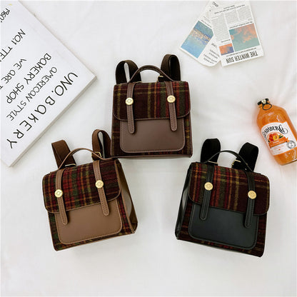 Mini Retro Style Kids Backpack Unisex with Padded Straps