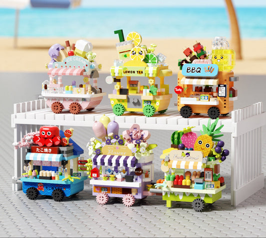 Compatible LEGO Dream Shop Micro Brick Street Scene Puzzle Toy