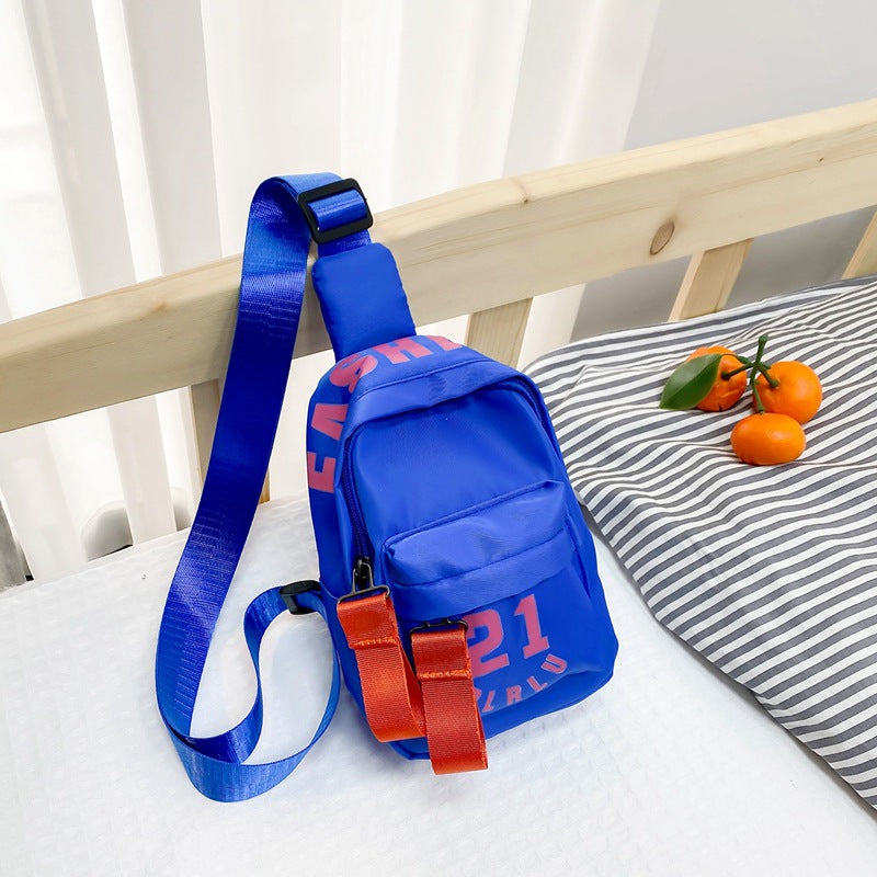Stylish Kids Crossbody Bag With Letter Print