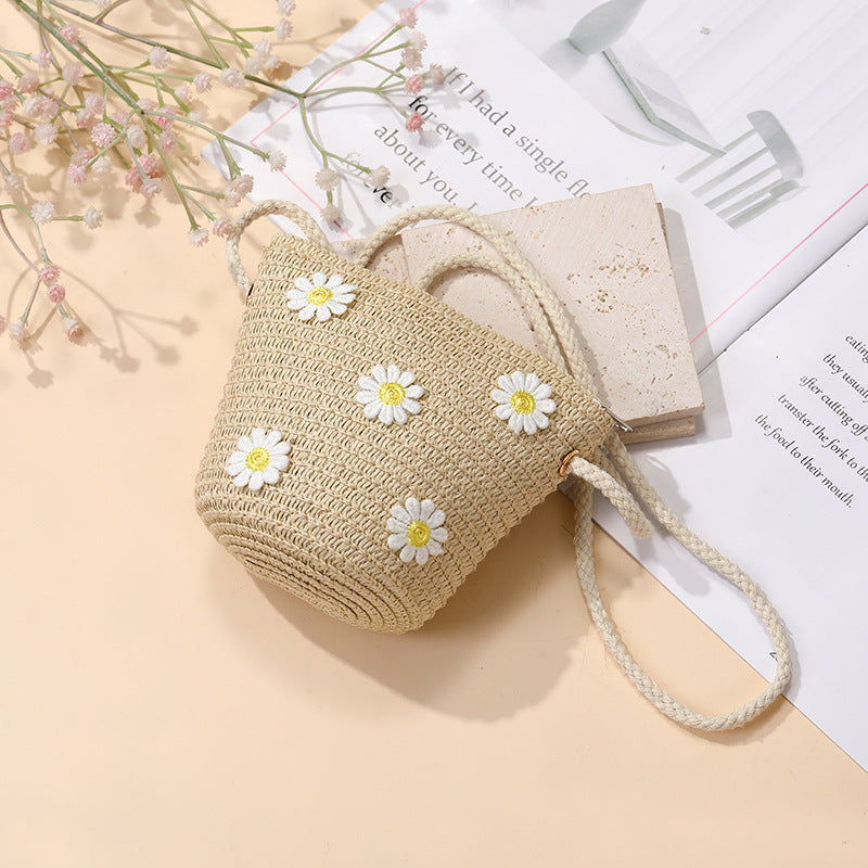 Cute Children's Summer Daisy Crossbody Bag