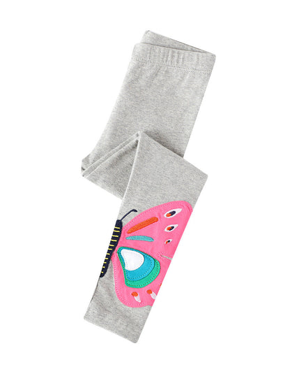 Girls' Stylish Cotton Leggings Casual Pants