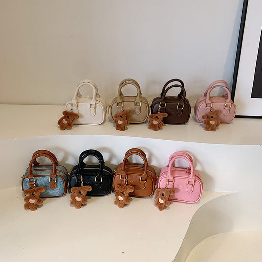 Cute Mini Teddy Bear Shoulder Bag for Kids