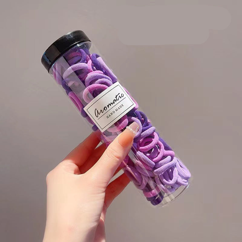 Colorful Elastic Hair Ties for Kids - Hair Accessories Set