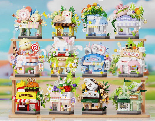 Compatible LEGO City Building Street Scene Toy Set
