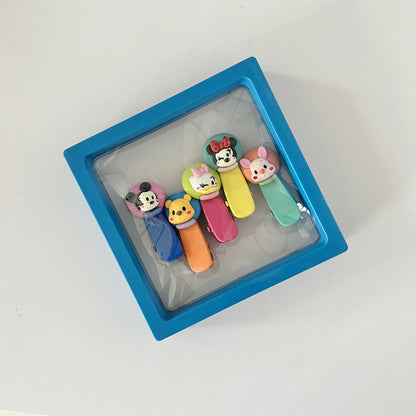 Cute Cartoon Hair Clips for Kids - Princess Style Accessories