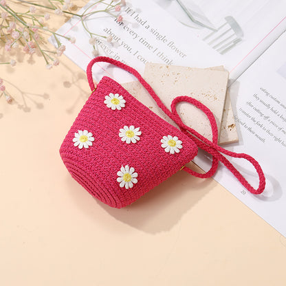 Cute Children's Summer Daisy Crossbody Bag