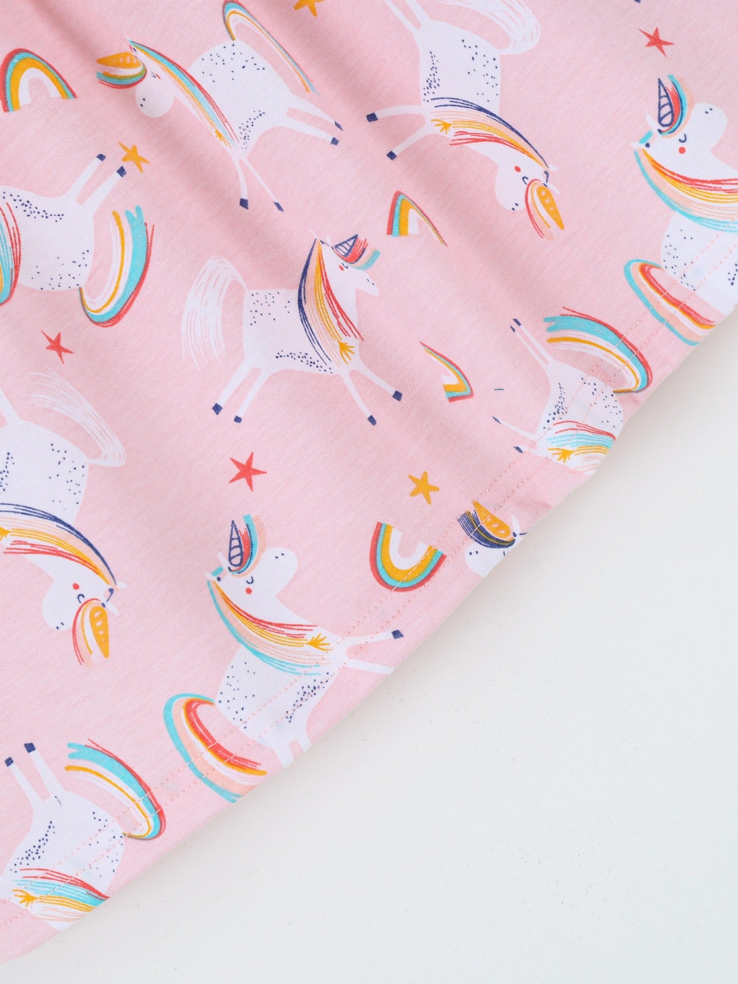 Summer Cute Cartoon A-Line Dress for Toddler Girls