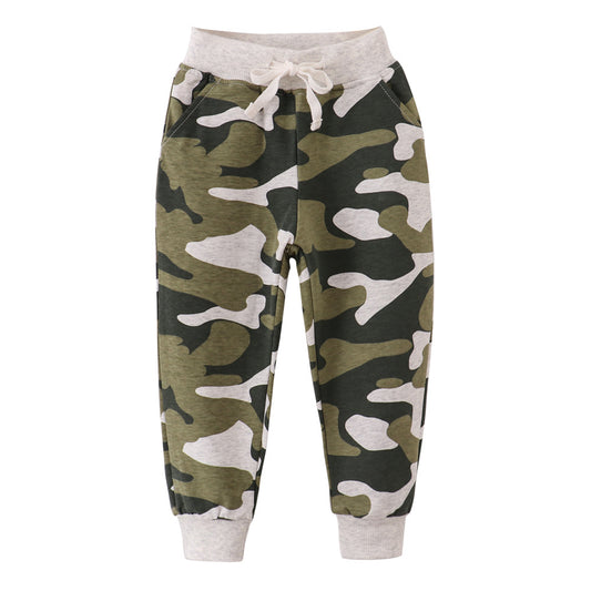 Children's Camouflage Sweatpants Casual Comfortable Bottoms