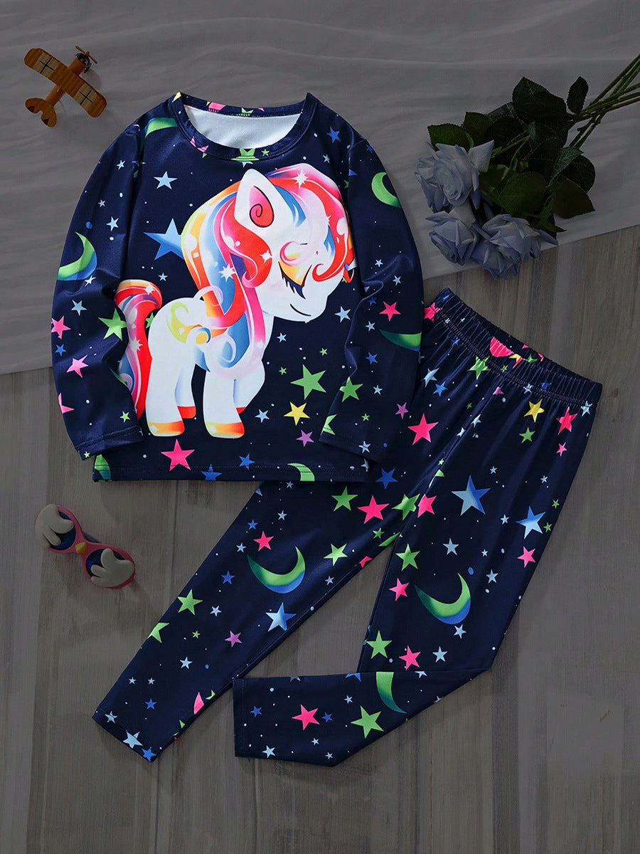Animal Cartoon Two-Piece Set for Kids