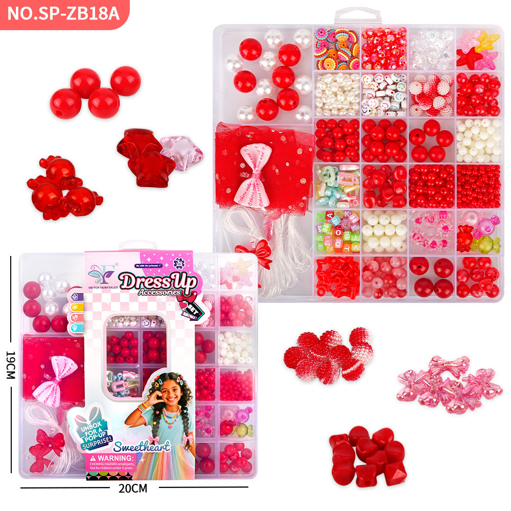 Diy Children's Bead Craft Kit - Creative Jewelry Making for Kids
