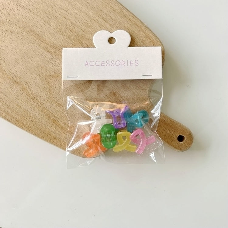 Colorful Mini Hair Clips Set for Kids