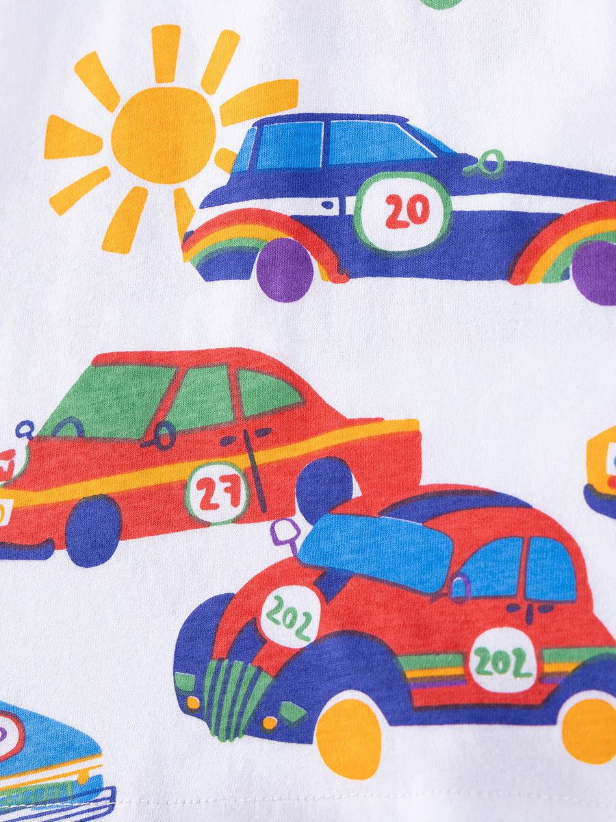 Trendy Cartoon Long Sleeve Kids T-Shirt