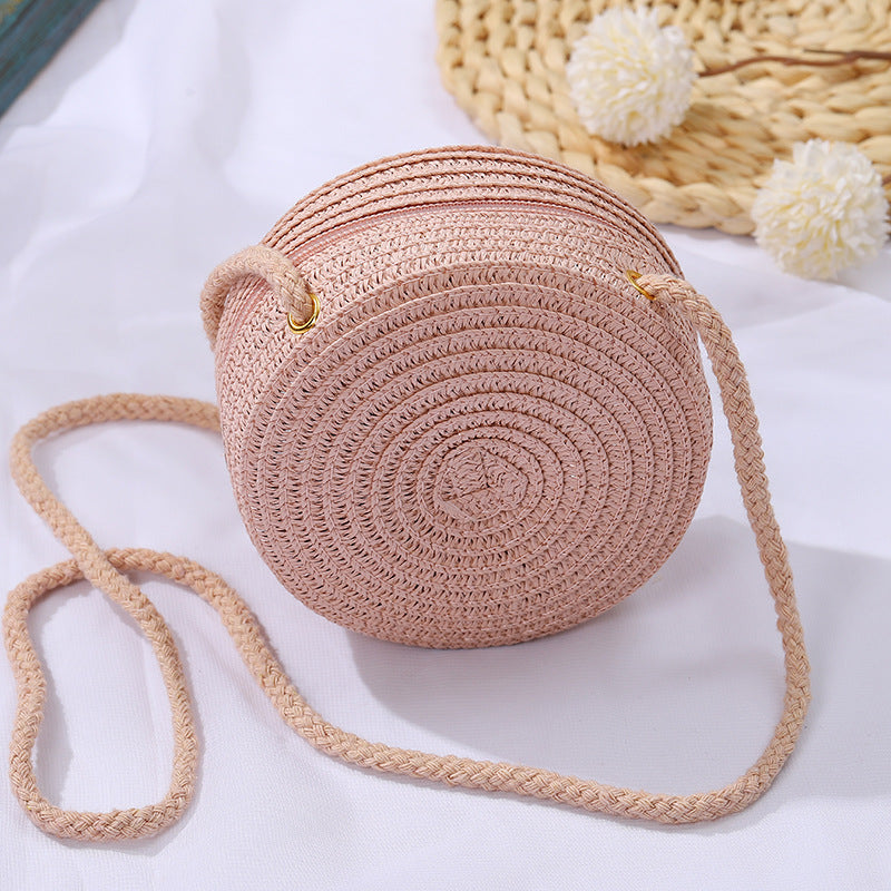 Cute Woven Kids Bag Set with Hats for Boys and Girls