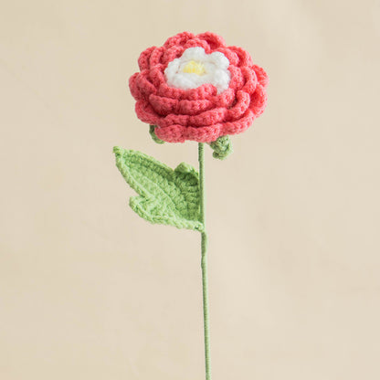 Single Stem Dried Flower Rose Tulip Bouquet Decor