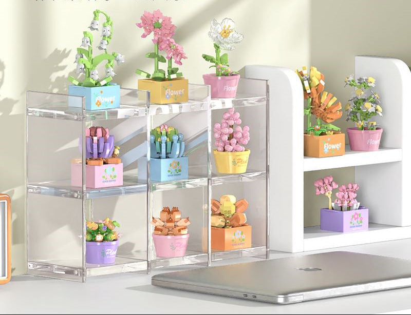 Compatible Lego Flower Succulent Plant Building Blocks Toy