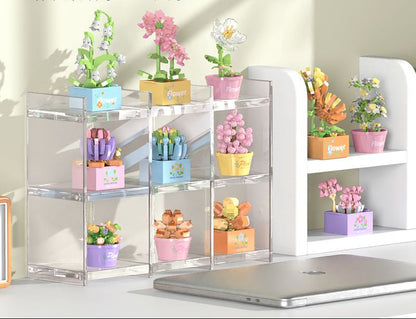 Compatible Lego Flower Succulent Plant Building Blocks Toy