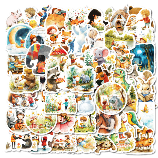 Sticker Pack Forest Fairy Kids Interactive Vinyl