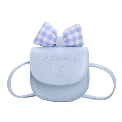 Trendy Mini Crossbody Bag with Cute Bow for Kids