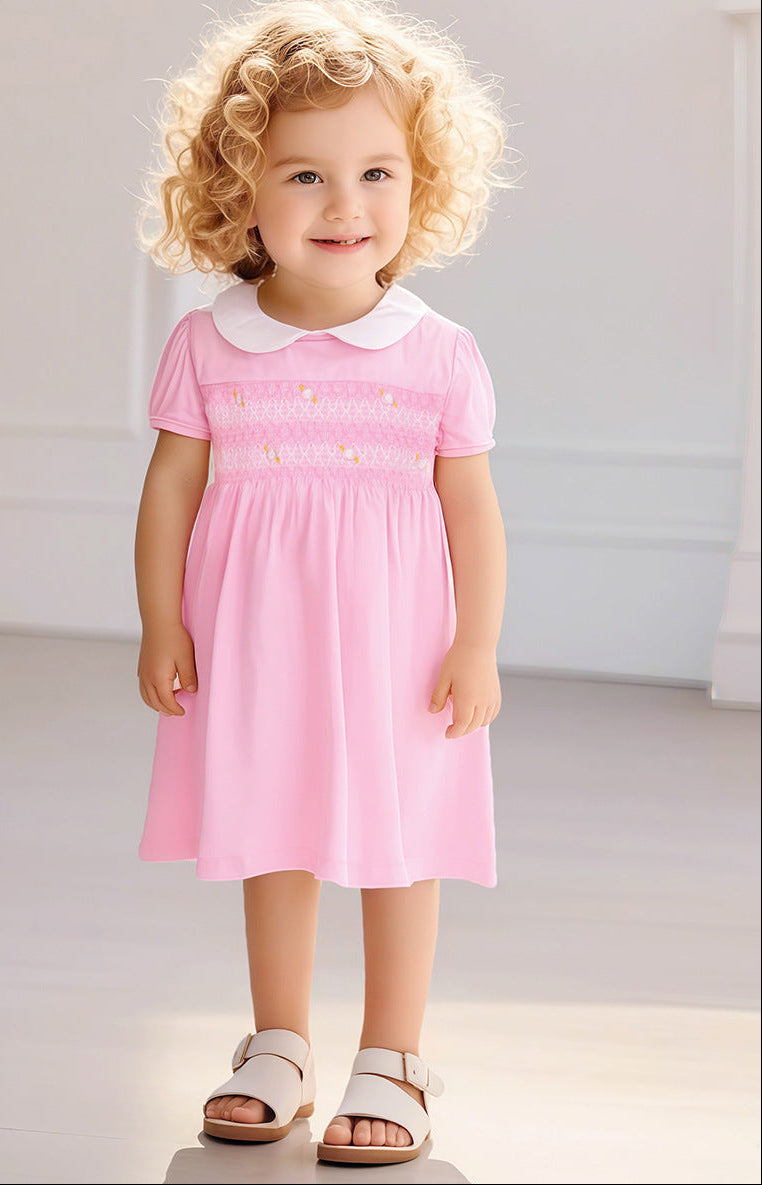 Summer Baby Girls' Knit Polo Dress