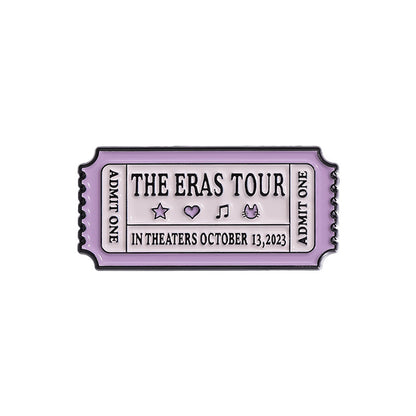Trendy Letter Enamel Pin A SWIFTIE Badge