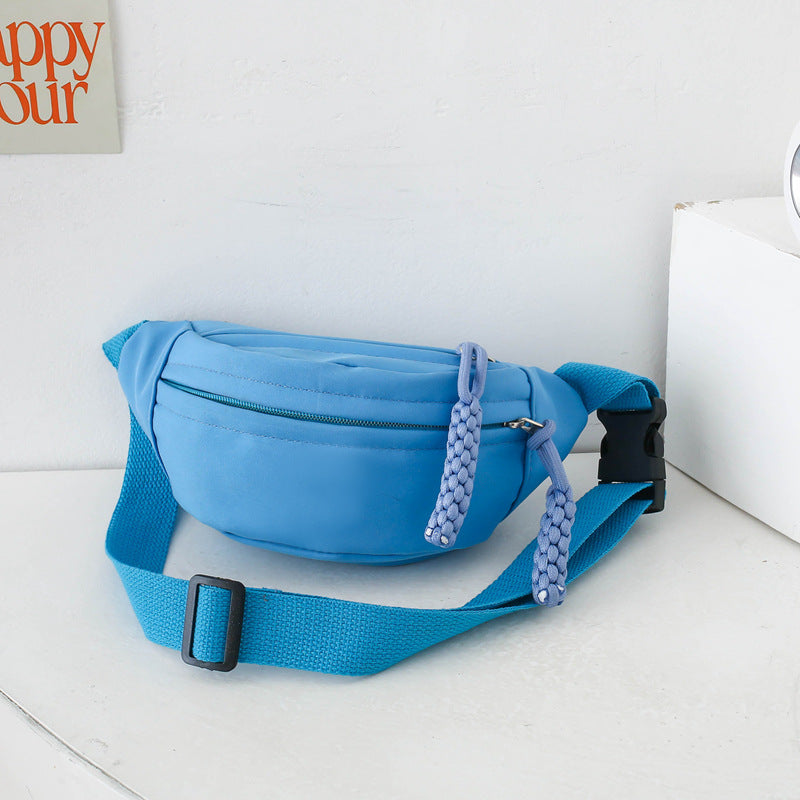 Trendy Canvas Crossbody Bag for Kids