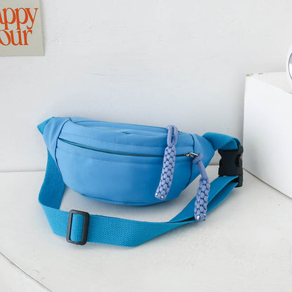Trendy Canvas Crossbody Bag for Kids